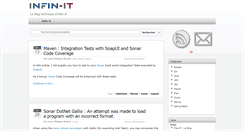 Desktop Screenshot of blog.infin-it.fr